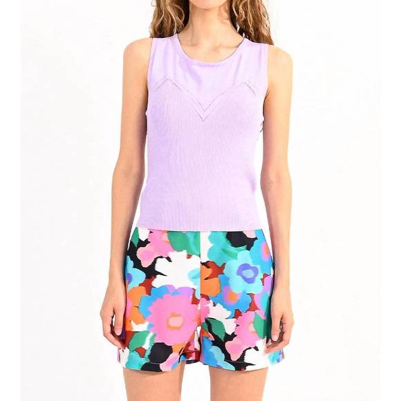 Molly Bracken top lilac